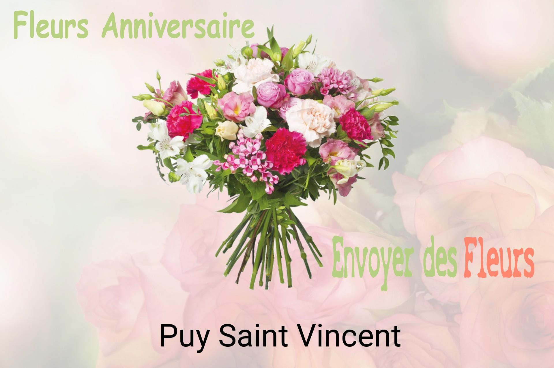 Bouquet de fleurs d’anniversaire livré à Puy-Saint-Vincent